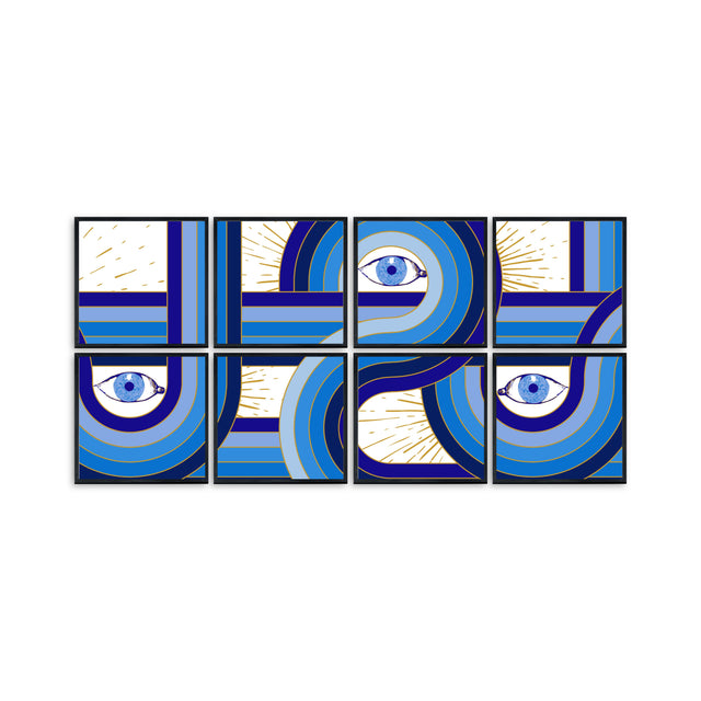 The Jonathan Adler Collection "Druggist Loops" Framed Splits Medium