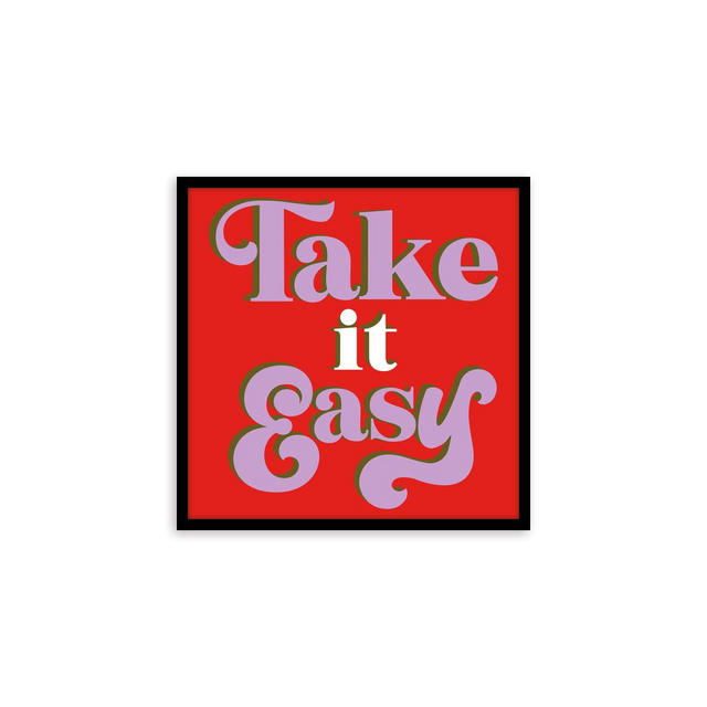 The Jonathan Adler Collection "Deep Thoughts - Take It Easy" on TilePix