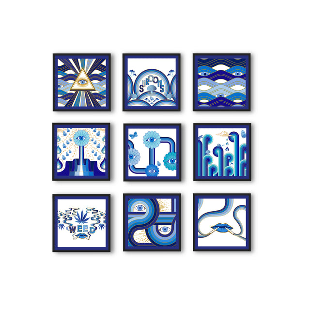 The Jonathan Adler Collection "Druggist" Framed Bundle